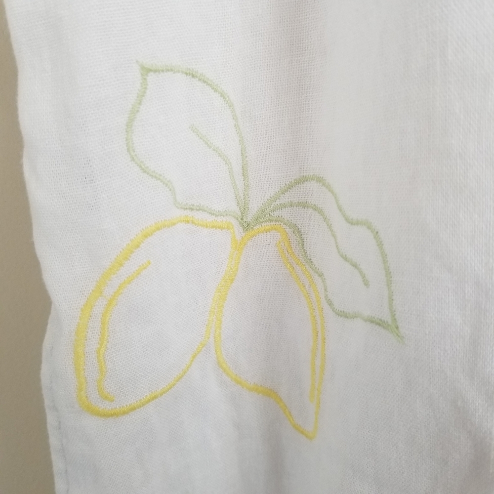 C&C Linen Blend Fruit Dress XL NWT - Picture 12 of 15